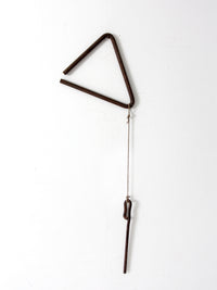 vintage iron dinner bell