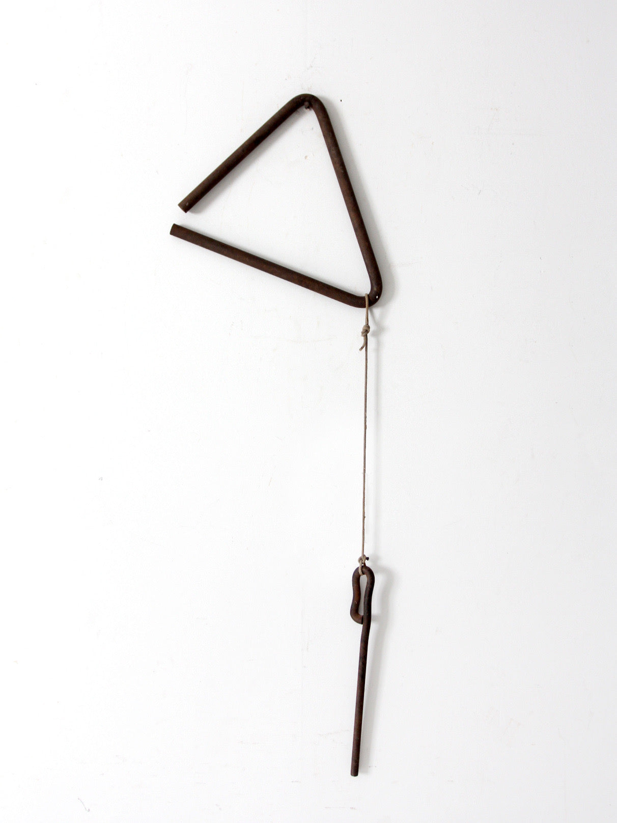 vintage iron dinner bell