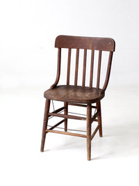 vintage slat back chair