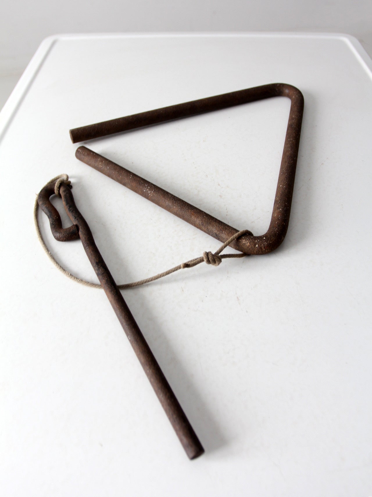 vintage iron dinner bell