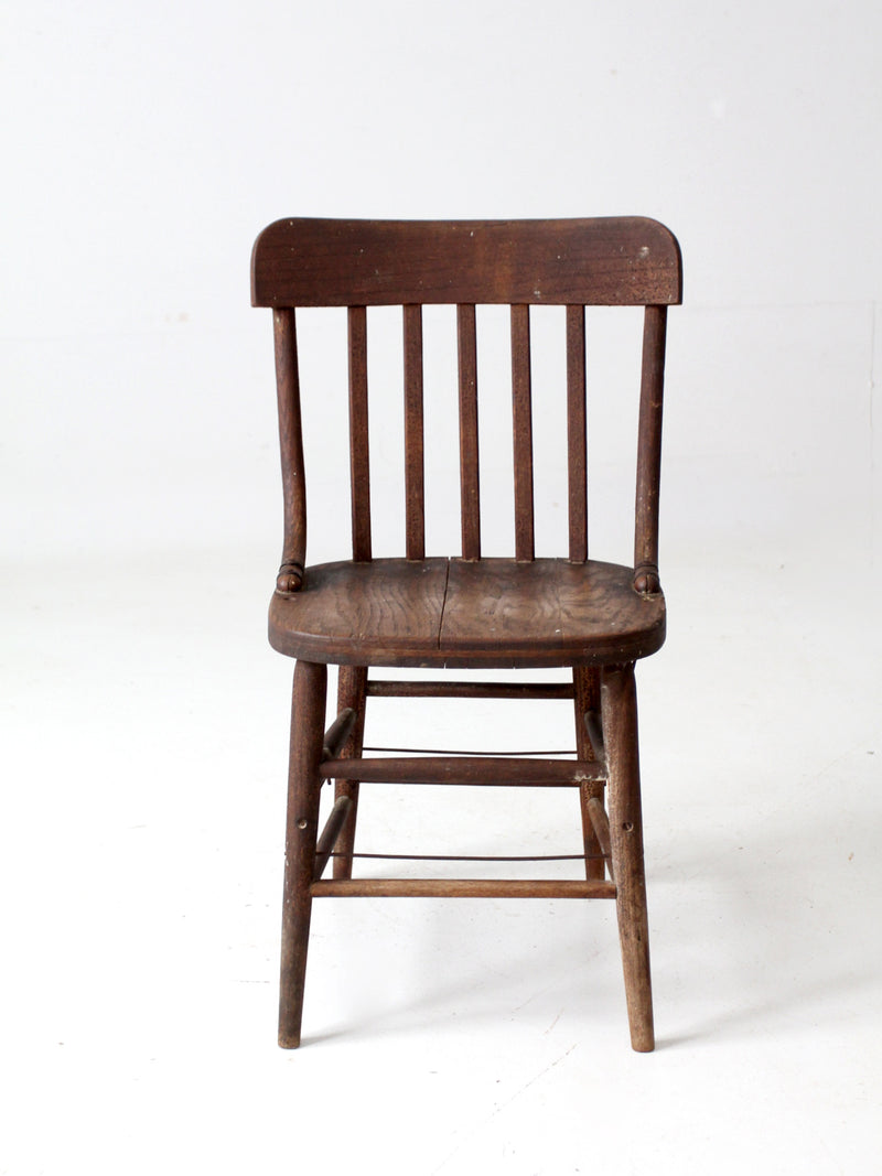 vintage slat back chair