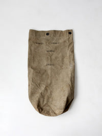 vintage canvas mail sack