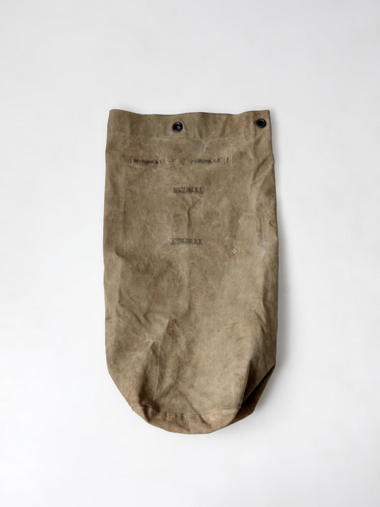 vintage canvas mail sack