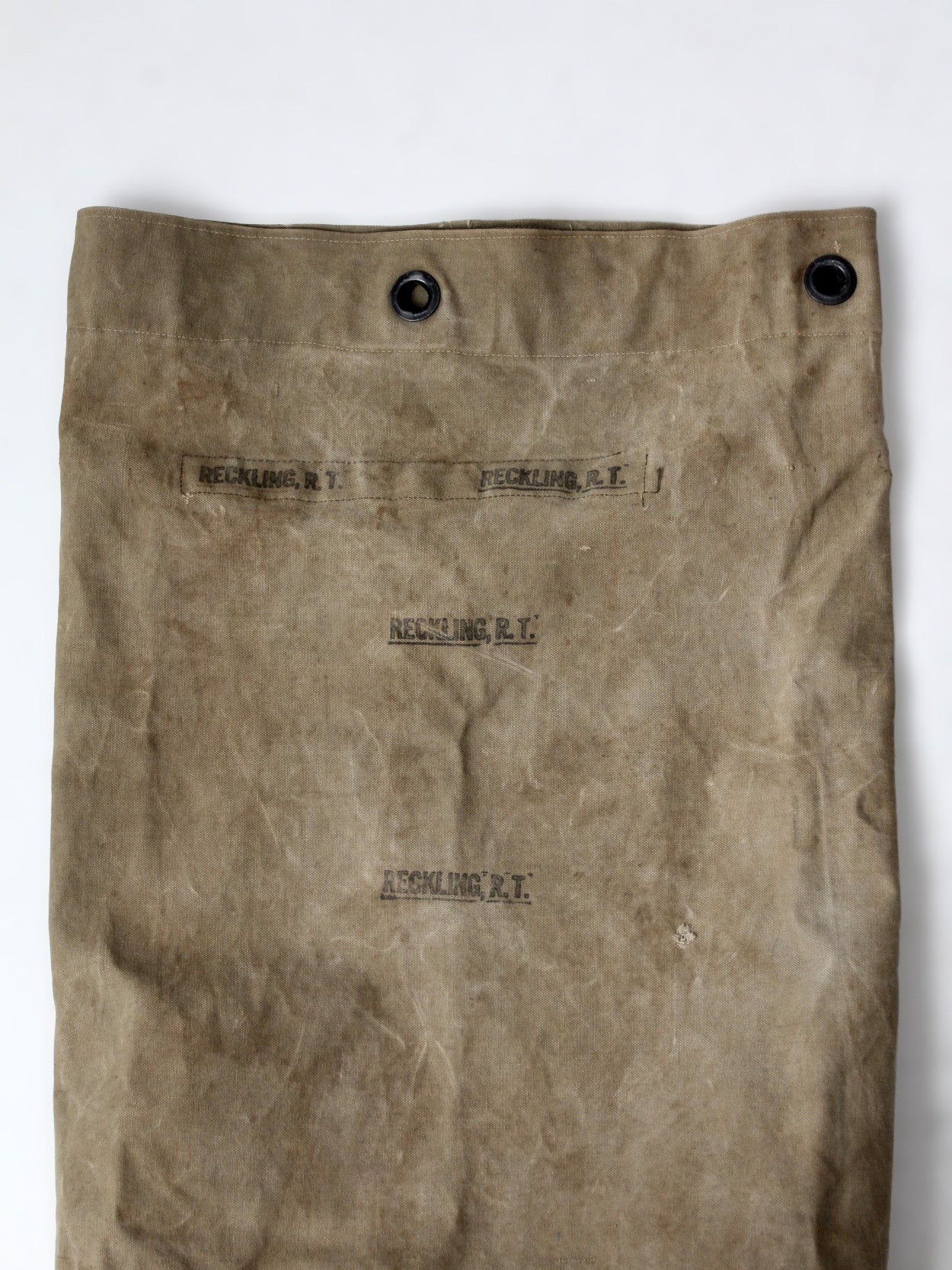 vintage canvas mail sack