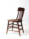 vintage slat back chair