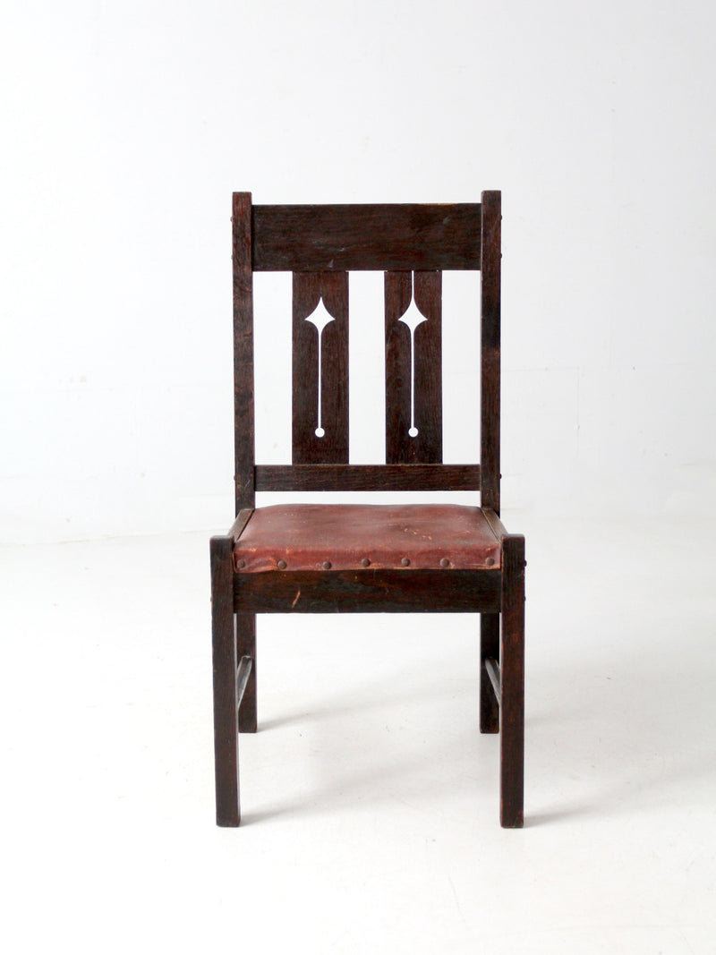 antique Mission style chair