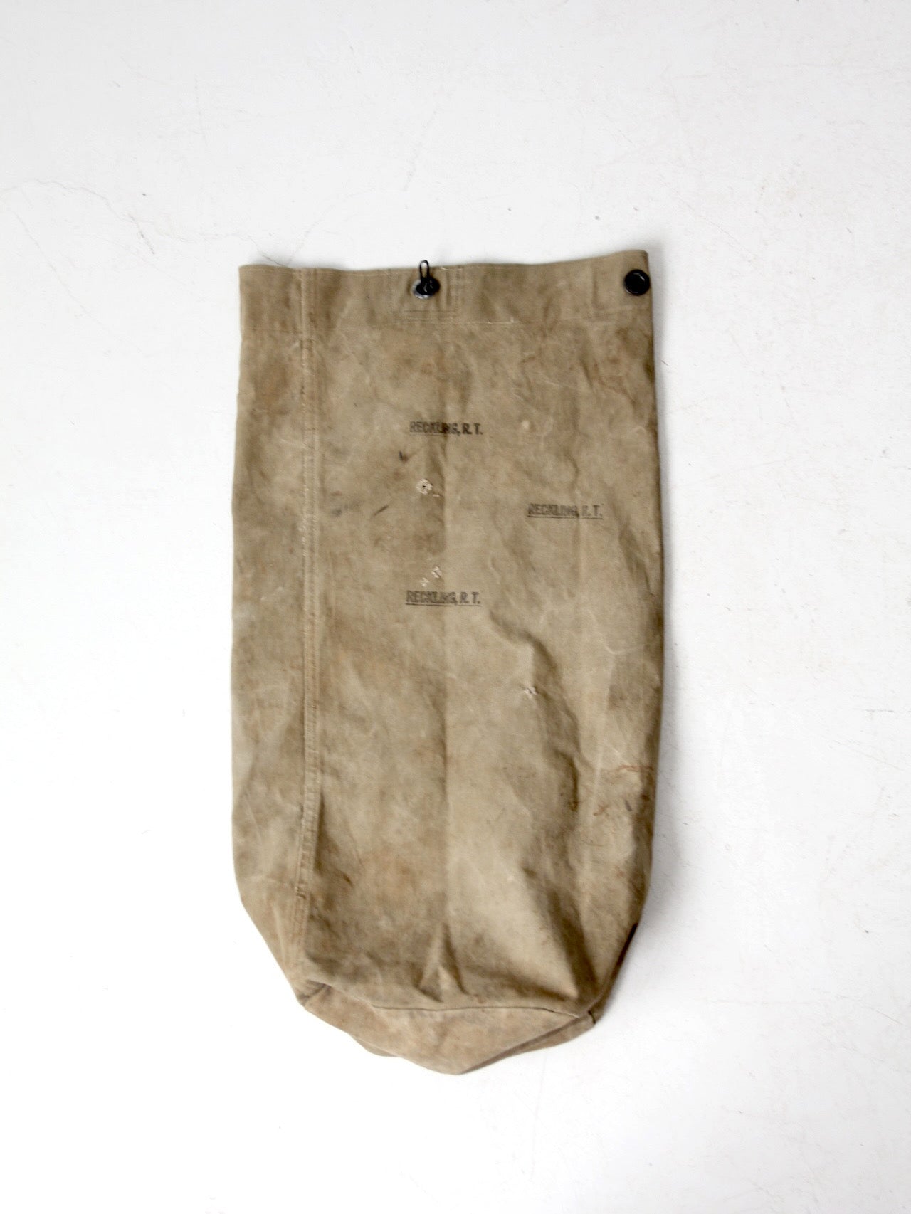 vintage canvas mail sack