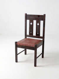 antique Mission style chair