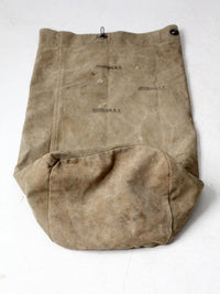 vintage canvas mail sack