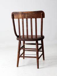 vintage slat back chair