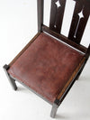 antique Mission style chair