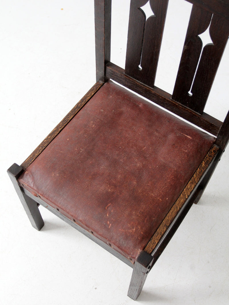 antique Mission style chair