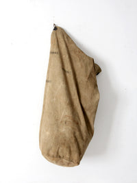 vintage canvas mail sack