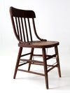 vintage slat back chair