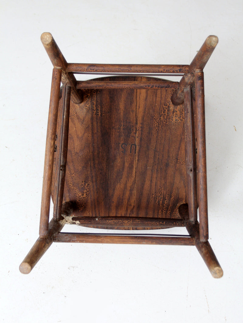 vintage slat back chair