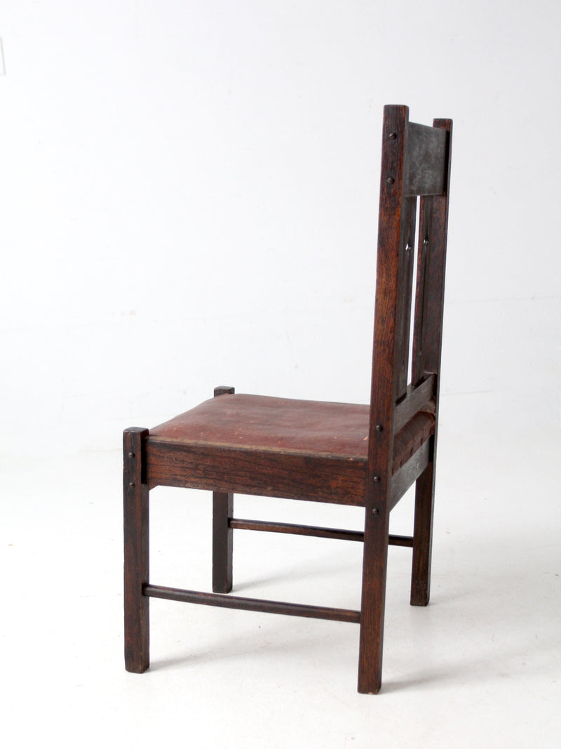 antique Mission style chair