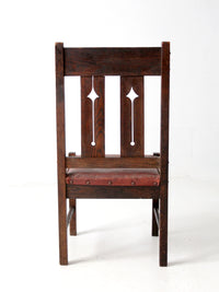 antique Mission style chair