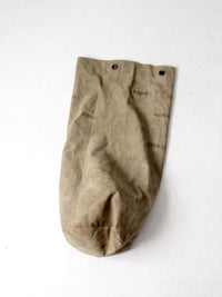vintage canvas mail sack