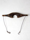 antique wooden shoulder yoke