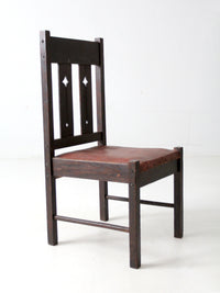 antique Mission style chair
