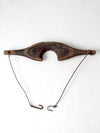 antique wooden shoulder yoke