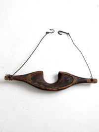 antique wooden shoulder yoke