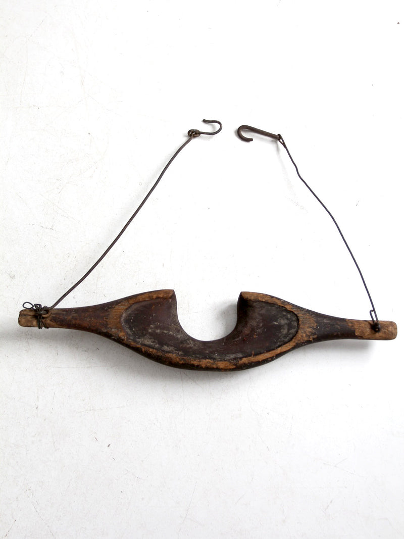 antique wooden shoulder yoke