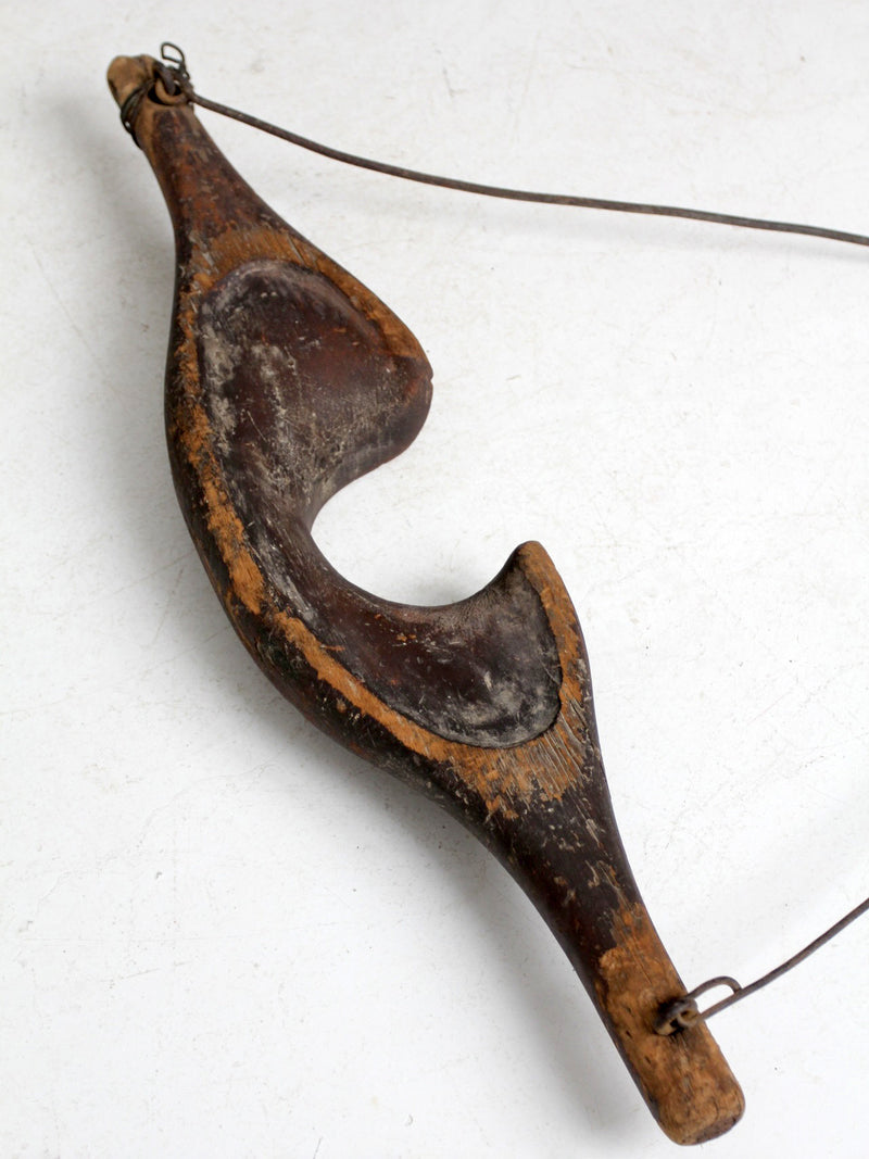 antique wooden shoulder yoke