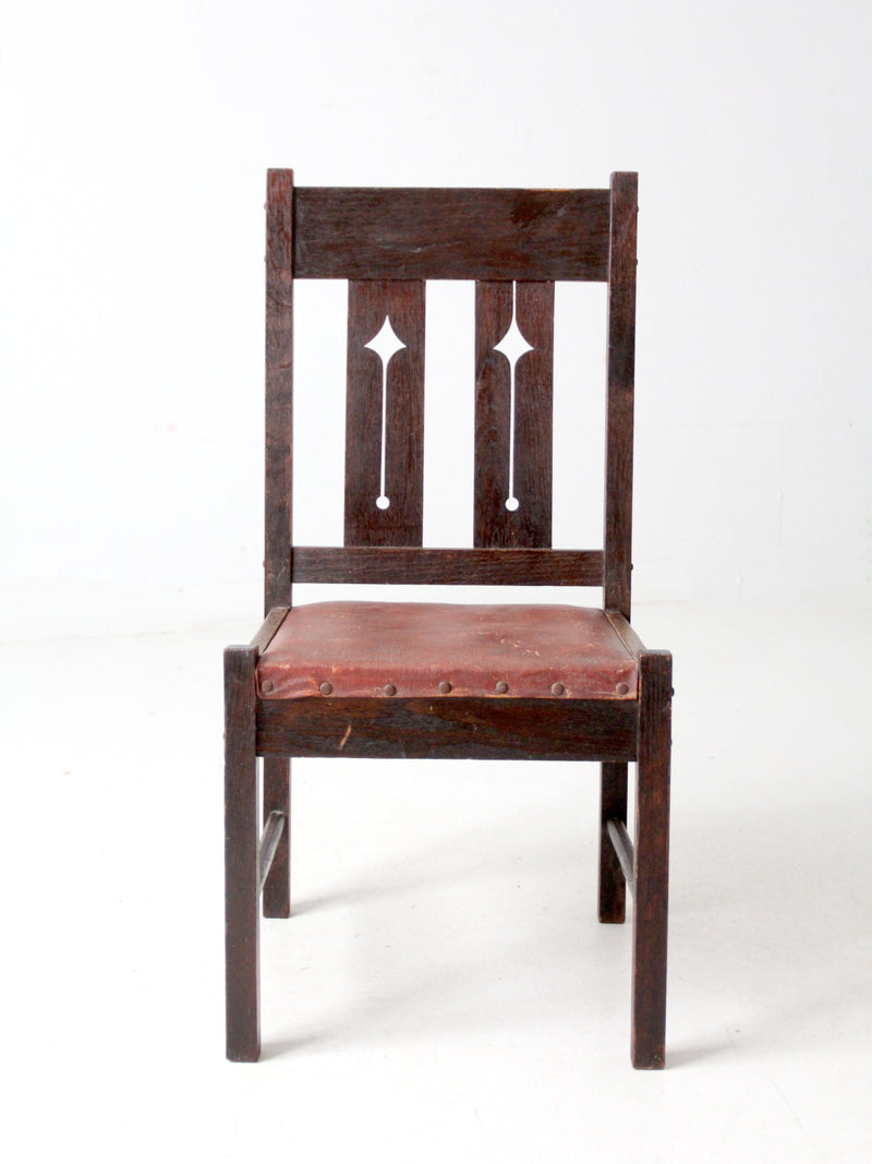 antique Mission style chair