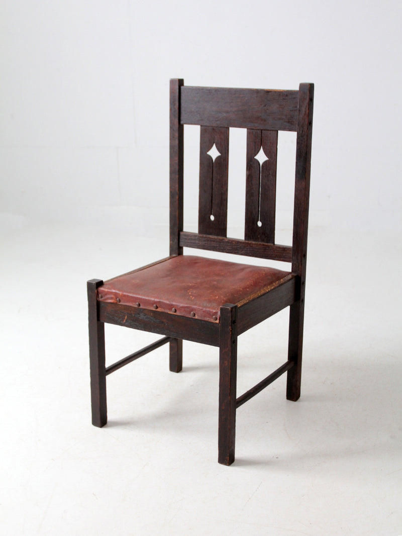 antique Mission style chair