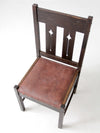 antique Mission style chair