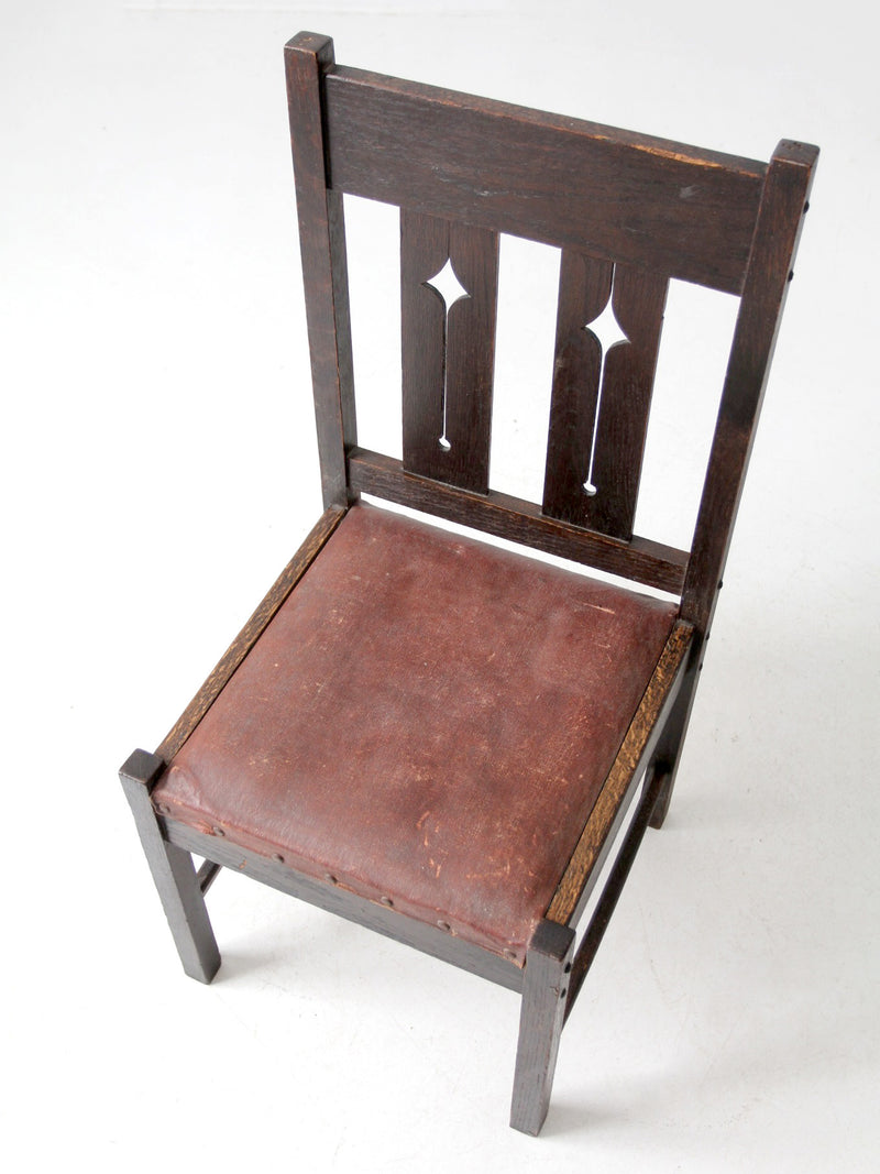 antique Mission style chair