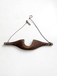 antique wooden shoulder yoke