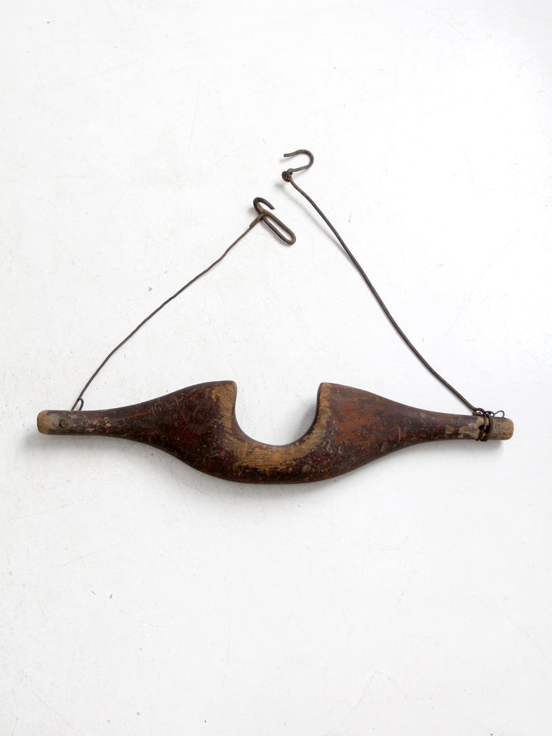 antique wooden shoulder yoke