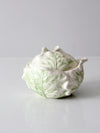 vintage Holland Mold cabbage bowl with lid