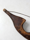 antique wooden shoulder yoke