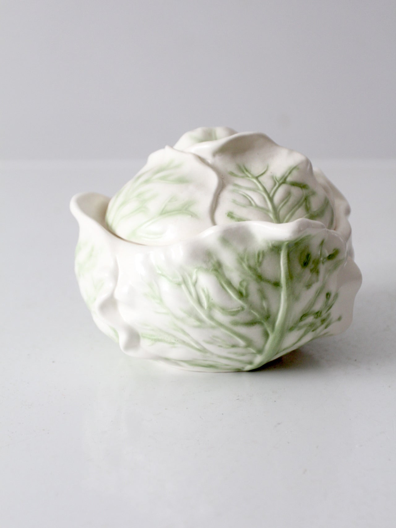Cabbage Bowl . Vintage Cabbage . Antique Cabbage . Cabbage