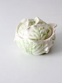 vintage Holland Mold cabbage bowl with lid