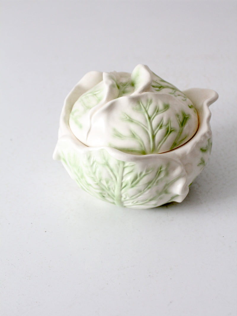 vintage Holland Mold cabbage bowl with lid