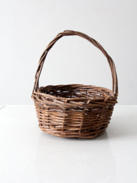 vintage wicker basket