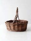 vintage wicker basket