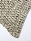 vintage hand-knit throw blanket