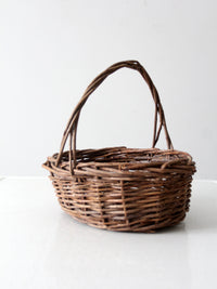 vintage wicker basket