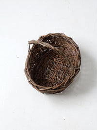 vintage wicker basket