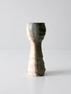 vintage studio pottery chalice