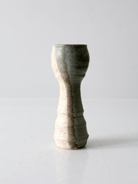 vintage studio pottery chalice