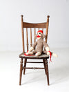 antique children's spindle back chair