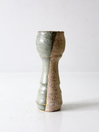 vintage studio pottery chalice