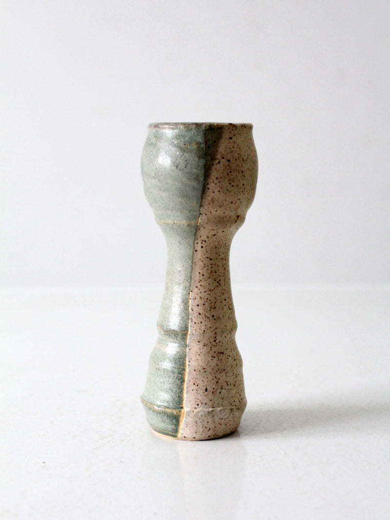 vintage studio pottery chalice