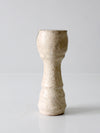 vintage studio pottery chalice